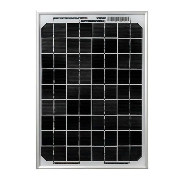 Go Power! Monocrystalline Solar Panel Kit, 10 W, 17.5V DC, 0.57 A 73836